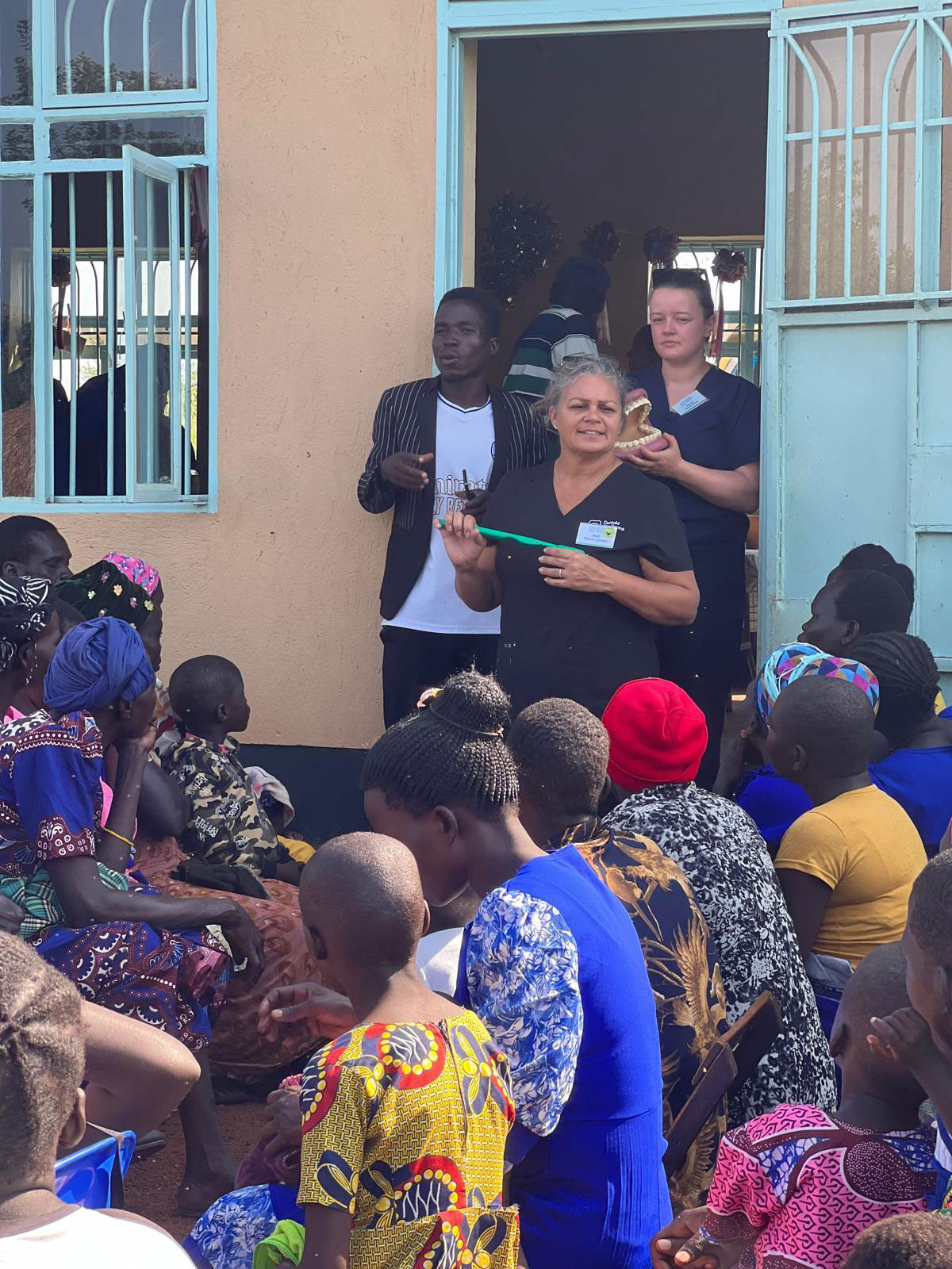 teaching oral health uganda